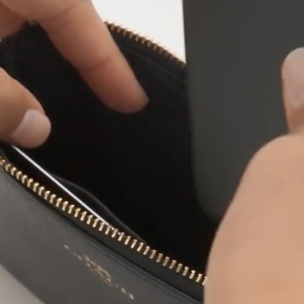 Coach Corner Zip Wristlet - Picture 3 of 5